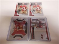 LOT OF 4 ASSORTED NICK BOSA CARDS/ 3 RCs/1other