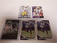 LOT OF 5 ASSORTED JUSTIN JEFFERSON RCs