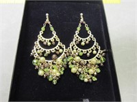 Pair of chandelier earrings