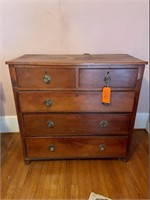 Vintage 5-Drawer Chest Of Drawers