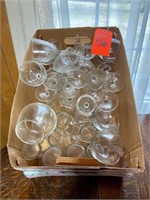 Box Lot Stemmed Glasses