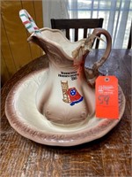 Tennessee Homecoming Pitcher and Bowl Set