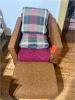 Chair with Footstool