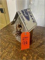 Handmade Birdhouse with Towne Gate Ford Top