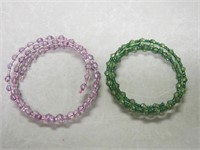 2 Coil Bracelets