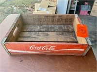 Antique Wooden Coke Crate