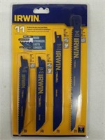 IRWIN 11 PIECE BI-METAL RECIPROCATING SAW BLADES