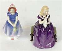 TWO ROYAL DOULTON FIGURINE AFFECTION & IVY