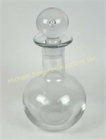 SIGNED KOSTA CRYSTAL DECANTER WITH STOPPER