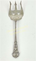 19TH C. .950 SILVER FRENCH SERVING FORK