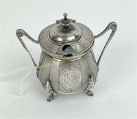 19TH C. .950 SILVER FRENCH CONDIMENT CONTAINER
