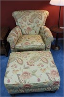 Accent Chair with ottoman