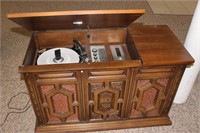 Zenith Radio and Record Player
