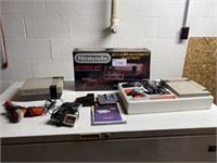 2 Original Nintendo With Controls, Gun, & 1 Game