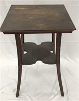 Antique Oak Country Accent Table