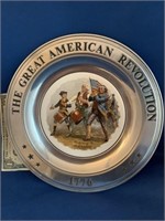 THE AMERICAN REVOLUTION PLATE THE SPIRIT OF '76
