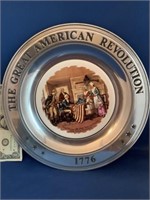 THE AMERICAN REVOLUTION PLATE BETSY ROSS