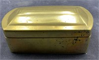 Antique Brass Mindanao Nut Box