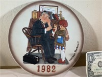 NORMAN ROCKWELL 3D COLLECTOR PLATE