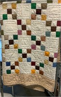 Hand-Made Patchwork Quilt