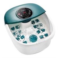 Foot Spa/Bath Massager with 16 Masssage Rollers