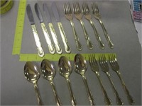 Gold Electroplated Flatware