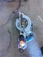 Skil worm drive saw & B&D sander, works