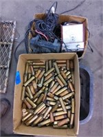 Old shot gun shells & old testers