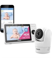 VTech Upgraded Smart Baby Monitor, 5-inch 720p