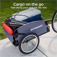 Schwinn Day Tripper Cargo Bike Trailer Folding