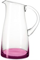 Leonardo Liquid Glass Jug 61 Ounce - Viola