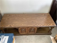 Large coffee table with storage