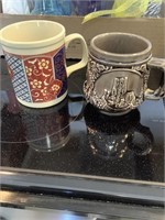 2 sets of 6 mugs no specific brand