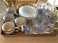 Lot of bowls and mugs