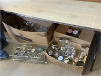 LARGE LOT of canning jars