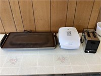 Griddle, George Foreman, and General Electric