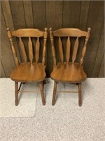 Pair of matching chairs