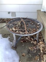 Fire pit. Needs cleaned out
