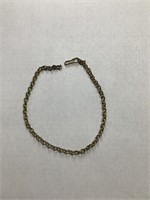 Gold plated/brass bracelet