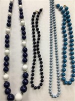 Large lot of costume necklaces