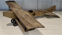 1920 Folksy handmade wooden airplane
