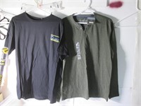 2 NEW MENS TOP SIZE XL & L