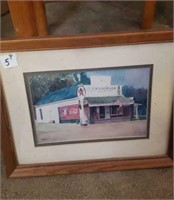 Framed Causeyville store color print