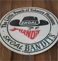 Skoal Bandits metal sign 17"