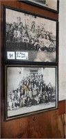 Two old 8x10 photos - Causeyville Consolidated