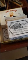 Cigar box of Causeyville Cane Syrup labels