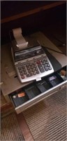 Office lot cash register, adding machine