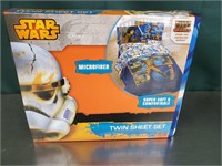 Star Wars Microfiber Twin Sheet Set