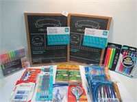 NEW 2 Double Sided Chalk Boards / School Supplies