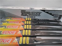 NEW Tripe Edge 20" Silicone Blades - 5 in a Box